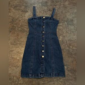 Aeropostale Dark Blue Denim Button down